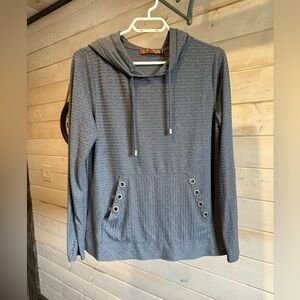 Belldini | Grey Ribbed Lightweight Sweater
